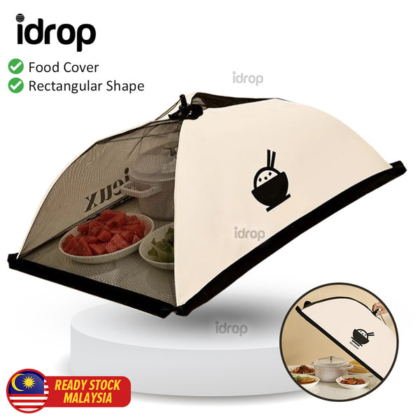 idrop Rectangular Food Cover / Tudung Saji Makanan Segi Empat Tepat / 长方形食品盖