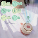 idrop Cute Bear Lanyard Fan Mini Rechargeable USB Portable Fan / Kipas Kecil Mudah Alih Corak Beruang / 萌趣小熊挂绳风扇