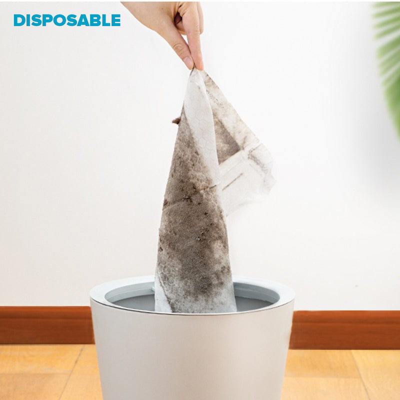 idrop [ 20pcs ] Disposable Cleaning Wet Wipes / Tisu Kain Lap Pencuci Pakai Buang / 20片湿巾日文包装(20*30CM)