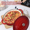 idrop Versatile Cast Oval Iron Wok Perfect for 32CM Ideal for Stir-Frying, Searing, and Slow Cooking / Wok Besi Cor Serbaguna Ideal untuk Menggoreng, Menumis, dan Memasak Perlahan