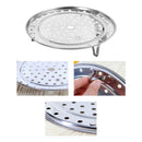 idrop Set of 4 Layer 20 cm 22 cm 24 cm 26 cm Steamer Steaming Rack Kitchen Tool Cookingware