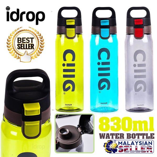 idrop [ 830ML ] CILLE - Sports Drinking Water Bottle