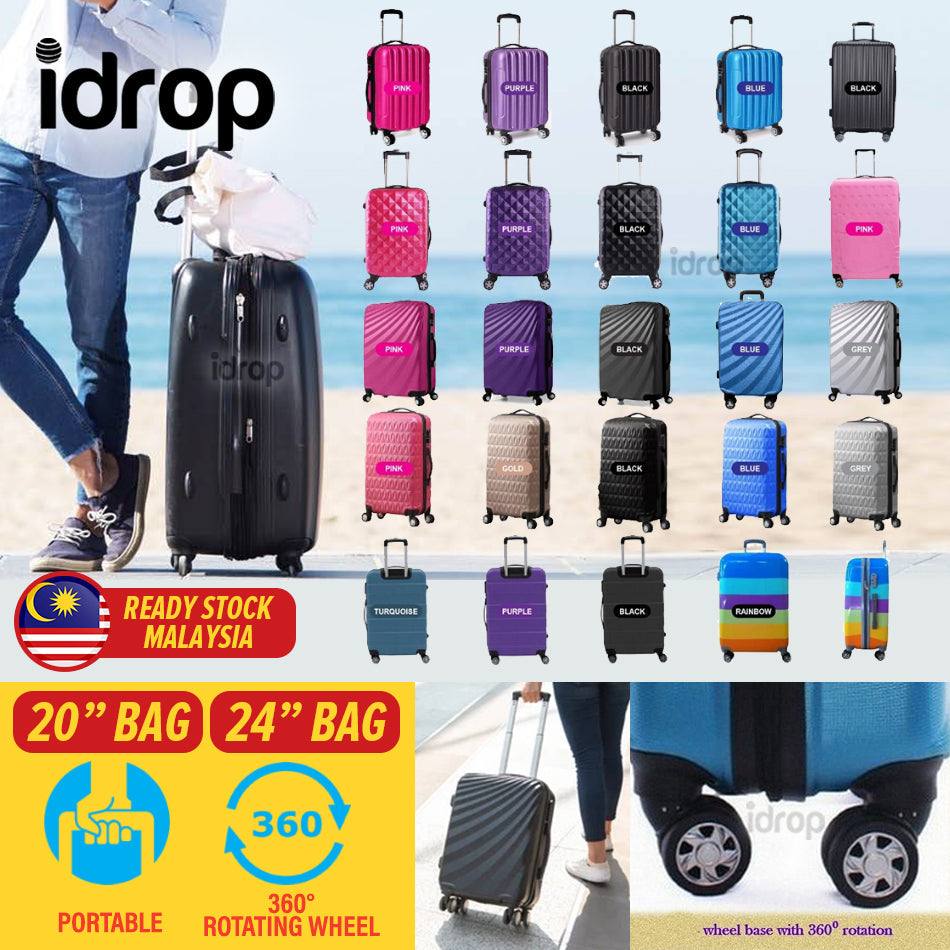 CITY BAG Small cabin lugggage bag(51cm)travel bag trolley,number lock  Expandable Check-in Suitcase - 20 inch BLUE - Price in India