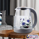 idrop 1.8L Electric Kettle Stainless Steel & Glass