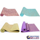 idrop 68" x 24" YOGA MAT - Color Pattern Texture ( 5mm )