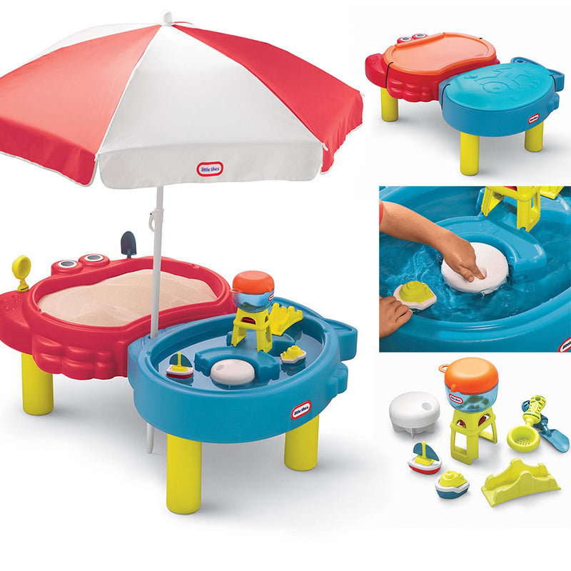 idrop 2 in 1 Creation Sand & Sea Play Table for Kids Children [  880-02-401L ]
