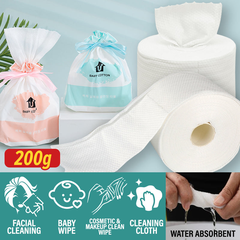 idrop Pure Cotton Multipupose Disposable Cleaning Towel Cloth