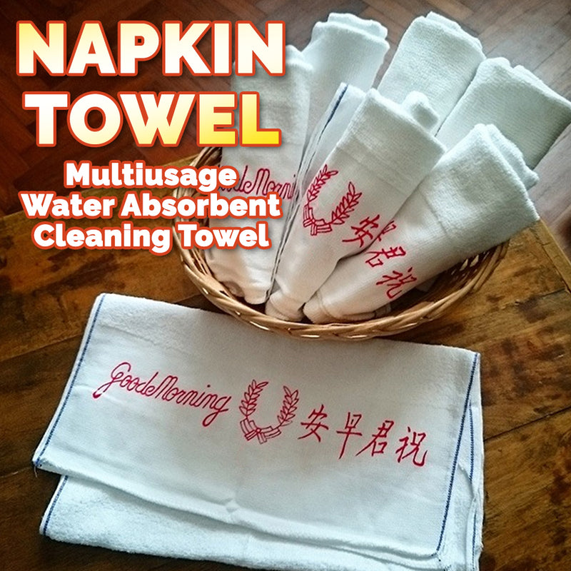 idrop 1PC Facial Towel Napkin Cloth [ 29cm x 66cm ]