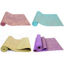 idrop 68" x 24" YOGA MAT - Color Pattern Texture ( 5mm )