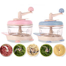 idrop MEAT & VEGETABLE GRINDER - Kitchen Hand Manual Blending Food Blender