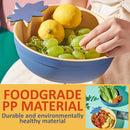 idrop Strawberry Shape Wash Draining Bowl Basket / Mangkuk Basuh Bentuk Strawberi / 草莓塑料沥水篮