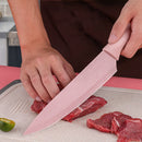 idrop 6PCS Colorful Lightweight Sharp Kitchen Knife Set