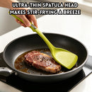 idrop Food Grade Heat Resistant Silicone Spatula Soup Ladle Turner Non Stick Cooking Utensil Kitchen Tool Set Set Spatula Silikon Gred Makanan Tahan Panas Senduk Sup Penyepit Masak Untuk Kuali Tidak Lekat Set Peralatan Dapur (S)