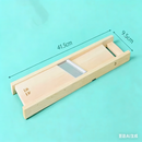 idrop Penghiris Buah Dan Sayur, Pisang Kerepek, Mesin Potong Kentang Salad Chopper, Adjustable Peeler Cutter Potato , Slicer Fruit Vegatable Kayu Pisau