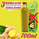 idrop [ 700ml ] MINUMAN BOTANI Enzim Halia Bentong atau Halia & Cuka Pulut [ Ada Gula / Tiada Gula ] / BOTANICAL BEVERAGE Bentong Ginger Enzyme or Ginger & Glutinous Rice Vinegar [ Sugar / No Sugar ] / [ 700ml ] 生姜糯米醋植物饮料 [ 糖 / 无糖 ]