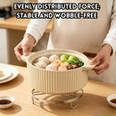 idrop【 12CM – 18CM 】304 Stainless Steel Steaming Rack Steamer Stand Pressure Cooker Rice Cooker Steam Rack Kitchen Tool Kukus Keluli Tahan Karat 304 12CM–18CM Rak Pengukus Untuk Periuk Nasi dan Periuk Tekanan Rak Kukus Rendaman Air Alat Dapur Rumah (S)