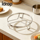 idrop【 12CM – 18CM 】304 Stainless Steel Steaming Rack Steamer Stand Pressure Cooker Rice Cooker Steam Rack Kitchen Tool Kukus Keluli Tahan Karat 304 12CM–18CM Rak Pengukus Untuk Periuk Nasi dan Periuk Tekanan Rak Kukus Rendaman Air Alat Dapur Rumah (S)