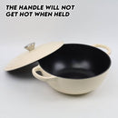 idrop 6 Pcs Premium Cast Iron Enamel Pot Cookware Set / 6 Keping Set Alat Memasak Periuk Enamel Besi Tuang Premium