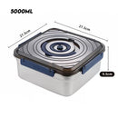 idrop 4L/5L/6L Stainless Steel Crisper Box / Kotak Crisper Keluli Tahan Karat / 不锈钢保鲜盒