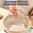 idrop【 12CM – 18CM 】304 Stainless Steel Steaming Rack Steamer Stand Pressure Cooker Rice Cooker Steam Rack Kitchen Tool Kukus Keluli Tahan Karat 304 12CM–18CM Rak Pengukus Untuk Periuk Nasi dan Periuk Tekanan Rak Kukus Rendaman Air Alat Dapur Rumah (S)