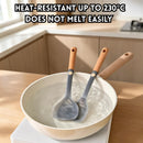 idrop Heat Resistant Silicone Rice Spoon Soup Ladle Spatula Slotted Spoon Stand Up Cooking Utensil Non Stick Kitchen Sudu Nasi Silikon Tahan Panas Senduk Sup Spatula Senduk Bertapis Alat Memasak Berdiri Sesuai Untuk Kuali Tidak Lekat Peralatan Dapur (S)