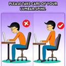 idrop Foam Back Massager Stretcher Pillow Lumbar Support Spinal Taction, Alat Urut Regangan Belakang Boleh Laras, Alat Urut Pinggang Leher Penyangga Tulang Belakang (S)