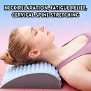 idrop Foam Back Massager Stretcher Pillow Lumbar Support Spinal Taction, Alat Urut Regangan Belakang Boleh Laras, Alat Urut Pinggang Leher Penyangga Tulang Belakang (S)