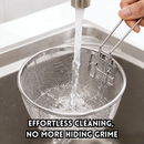 idrop Stainless Steel Oil Strainer Filter Mesh Penapis Minyak Tapis Minyak Goreng Anti Oil Splash Frying Basket Deep Fry Strainer Kitchen Cooking Tool (S)