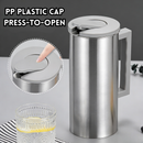 idrop 304 Stainless Steel Insulated Water Jug with Handle Large Capacity Cold Water Bottle Coffee Tea Kettle Teko Air Sejuk Keluli Tahan Karat 304 Berpenebat Bertangkai Kapasiti Besar Botol Air Sejuk Teko Kopi Teh (S)