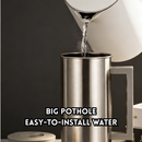 idrop 304 Stainless Steel Insulated Water Jug with Handle Large Capacity Cold Water Bottle Coffee Tea Kettle Teko Air Sejuk Keluli Tahan Karat 304 Berpenebat Bertangkai Kapasiti Besar Botol Air Sejuk Teko Kopi Teh (S)