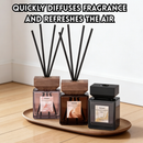 idrop 200ML Reed Diffuser Fragrance Essential Oil Long Lasting Home Fragrance No Flame Room Perfume Luxury Scent for Bedroom Hotel Aromatherapy Minyak Wangi Reed Diffuser 200ML Pewangi Rumah Tahan Lama Tanpa Api Haruman Bilik Hotel Aromaterapi Rumah (S)