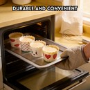 idrop 50pcs Bekas Kek Cawan, Round Muffin Cup, Roll Colorful Small Paper Cup for Muffin Paper Cup (Random Design)