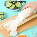 idrop Penghiris Buah Dan Sayur, Pisang Kerepek, Mesin Potong Kentang Salad Chopper, Adjustable Peeler Cutter Potato , Slicer Fruit Vegatable Kayu Pisau