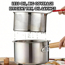 idrop 18CM 304 Stainless Steel Milk Pot Deep Fry Pot Small Frying Pot Baby Food Cooking Pot Non Coating Oil Saving Pot Periuk Susu Keluli Tahan Karat 304 Periuk Goreng Minyak Kecil Periuk Masak Makanan Bayi Tanpa Salutan Jimat Minyak (S)