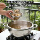 idrop 30CM Stainless Steel Steamer Pot Multi Function Steaming Cooking Pot with Steamer Tray Kitchen Soup Pot Periuk Kukus Keluli Tahan Karat Periuk Kukus Pelbagai Fungsi dengan Dulang Kukus Periuk Sup Dapur (S)