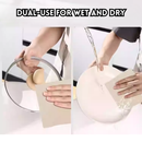 idrop Kain Pembersih Serat Tumbuhan Asli, Span Loofah Dapur, Tebal, Tidak Gugur Bulu, Kegunaan Basuh Pinggan Natural Plant Fiber Loofah Cleaning Cloth, Kitchen Scrubber, Thick, Lint-Free Dishwashing Towel