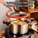 idrop [ 5L / 7L ] Micro Pressure Pot Stainless Steel Soup Pot Multi Function Stew Cooking Pot Large Capacity Induction Gas Stove Periuk Tekanan Mikro 5L Keluli Tahan Karat Periuk Sup Periuk Rebus Kapasiti Besar Sesuai Dapur Induksi dan Dapur Gas (P)