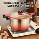 idrop [ 5L / 7L ] Micro Pressure Pot Stainless Steel Soup Pot Multi Function Stew Cooking Pot Large Capacity Induction Gas Stove Periuk Tekanan Mikro 5L Keluli Tahan Karat Periuk Sup Periuk Rebus Kapasiti Besar Sesuai Dapur Induksi dan Dapur Gas (P)