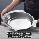 idrop 【40CM / 46CM / 52CM 】304 Stainless Steel PanKeluli Tahan Karat, Ikan Bakar Pemanggang Stim Tray, Stainless Steel Fish Shape Steam Food Tray With Glass Lid