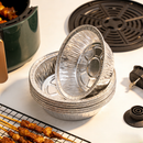 idrop (8 in) 20 PCS Kertas Penggoreng Udara Pakai Buang , Kertas Penggoreng Udara ,Kuali Kerajang Aluminium Penggoreng Udara, Air Fryer Disposable Baking Aluminium Foil Tin Tray Non- Stick Air Fryer Paper Tray Kitchen Accessories (S)