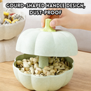 idrop 2 Layer Bekas Kuih Balang Kuih Raya, Pinggan Gula-Gula Lada Manis, Kotak Penyimpanan Biji Tamu ,Multifunctional Pumpkin Fruit snack Storage Bowl Tray Snack Plate