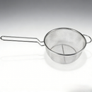 idrop Stainless Steel Oil Strainer Filter Mesh Penapis Minyak Tapis Minyak Goreng Anti Oil Splash Frying Basket Deep Fry Strainer Kitchen Cooking Tool (S)