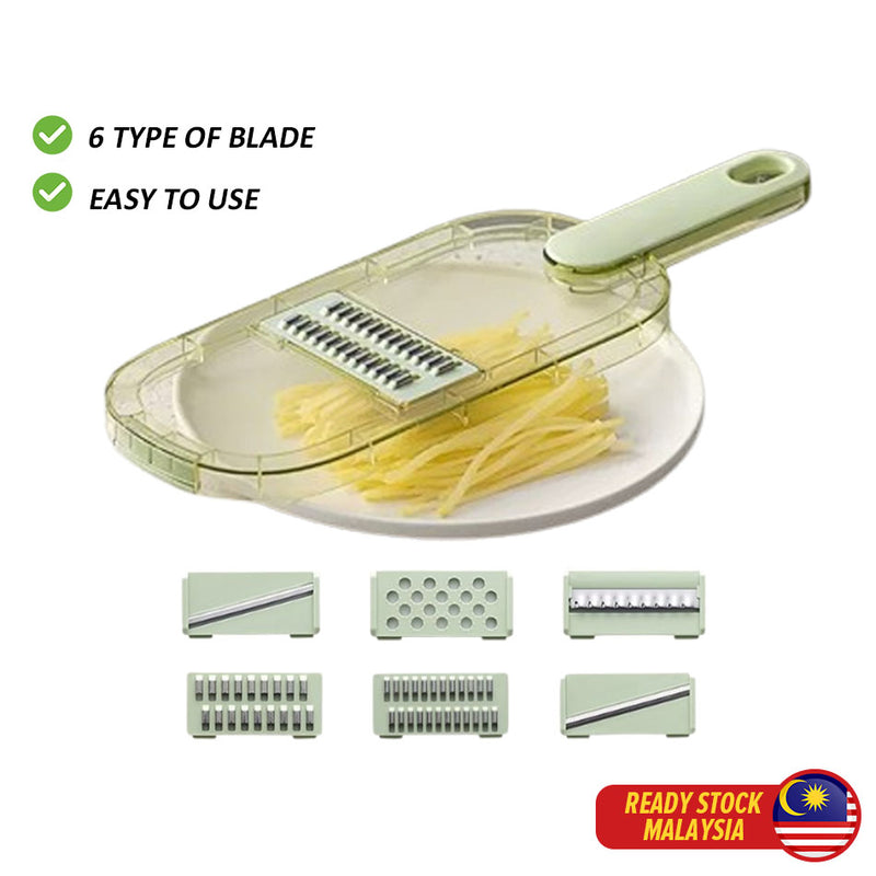 idrop Handle Vegetable Cutter / Mengendalikan Pemotong Sayur / 手柄切菜器
