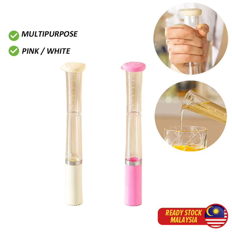 idrop 30CM Plastic Measuring Cup With Pounding Stick / Cawan Pengukur Plastik Dengan Kayu Berdentum /  塑料量杯捣碎棒