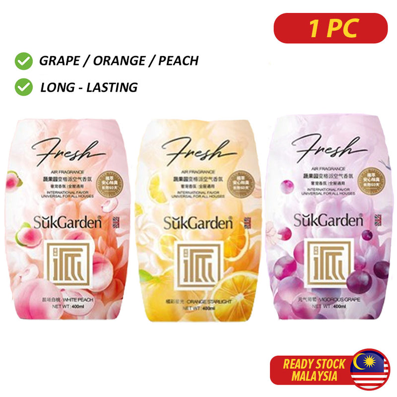 idrop 400ML Fruit and Vegetable Garden Style Air Fragrance / 400ML Pewangi Udara Gaya Taman Buah dan Sayur / 400ML蔬果园变格派空气香氛