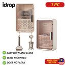 idrop Wall-Mounted Plastic Chopstick Cage / Sangkar Penyepit Plastik Yang Dipasang Di Dinding / 壁挂式塑料筷笼