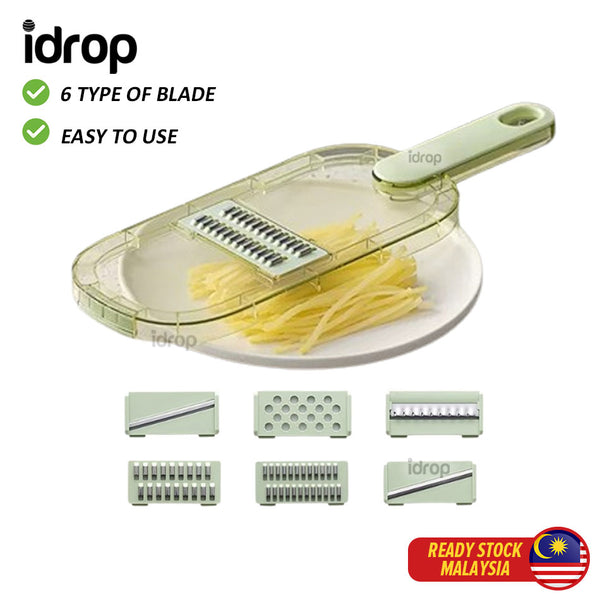 idrop Handle Vegetable Cutter / Mengendalikan Pemotong Sayur / 手柄切菜器