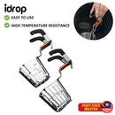 idrop Stainless Steel Open And Close Hot Pot Spoon / Keluli Tahan Karat Buka Dan Tutup Sudu Periuk Panas /  不锈钢开合式火锅勺