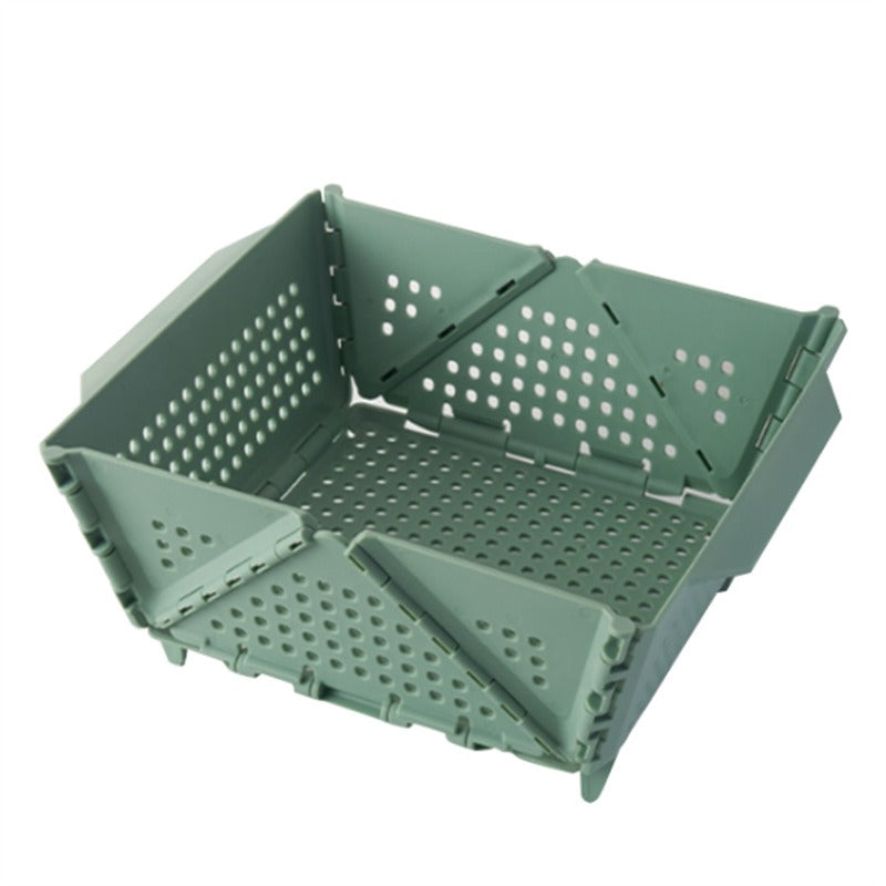 idrop Multifunctional Folding Basket / Bakul Lipat Pelbagai Guna / 折叠沥水塑料篮