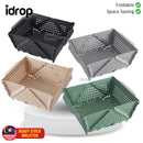 idrop Multifunctional Folding Basket / Bakul Lipat Pelbagai Guna / 折叠沥水塑料篮